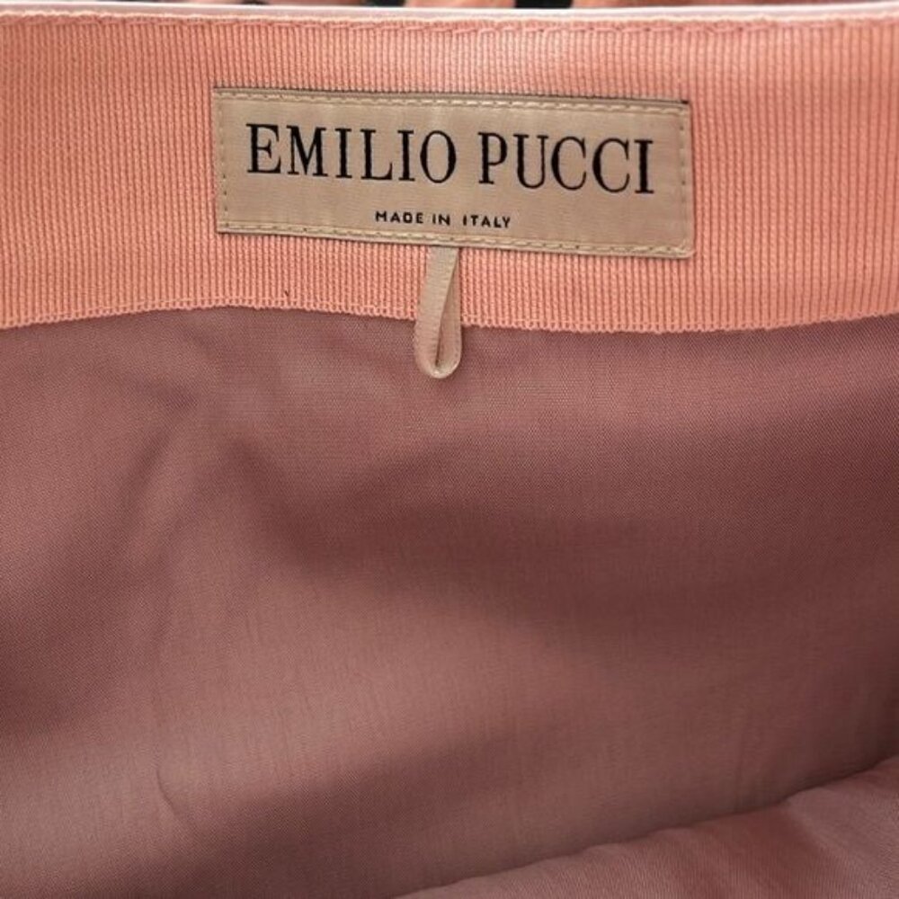 Emilio Pucci Patent Leather Mini Skirt Pink - Picture 8 of 15